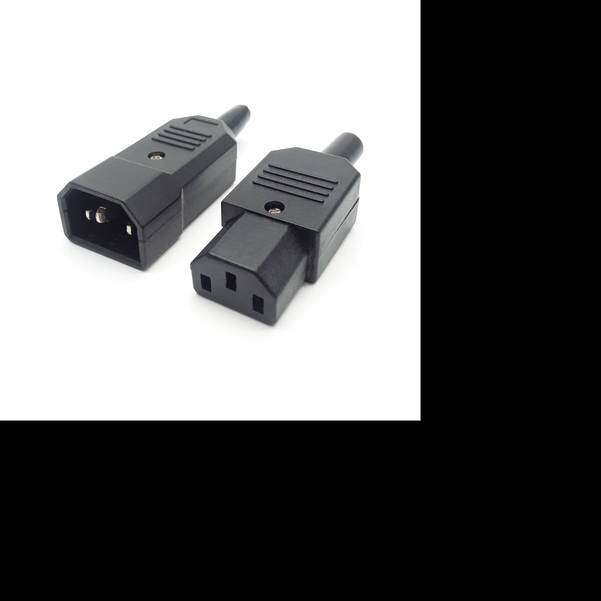 Ac Socket Plug 3 Pin Cable Connector Iec C14 Male Connector Iec 320 Connector C13 C14 Plug